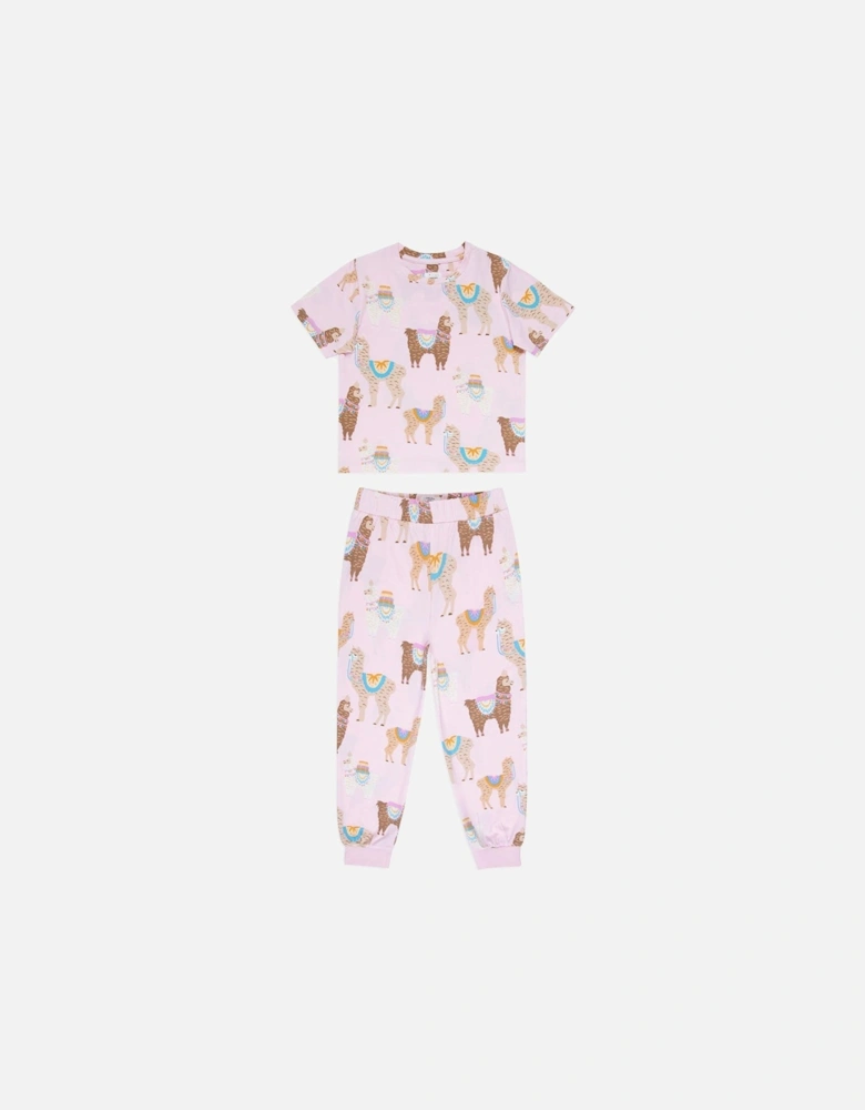 Kids Print Long Pyjama Set