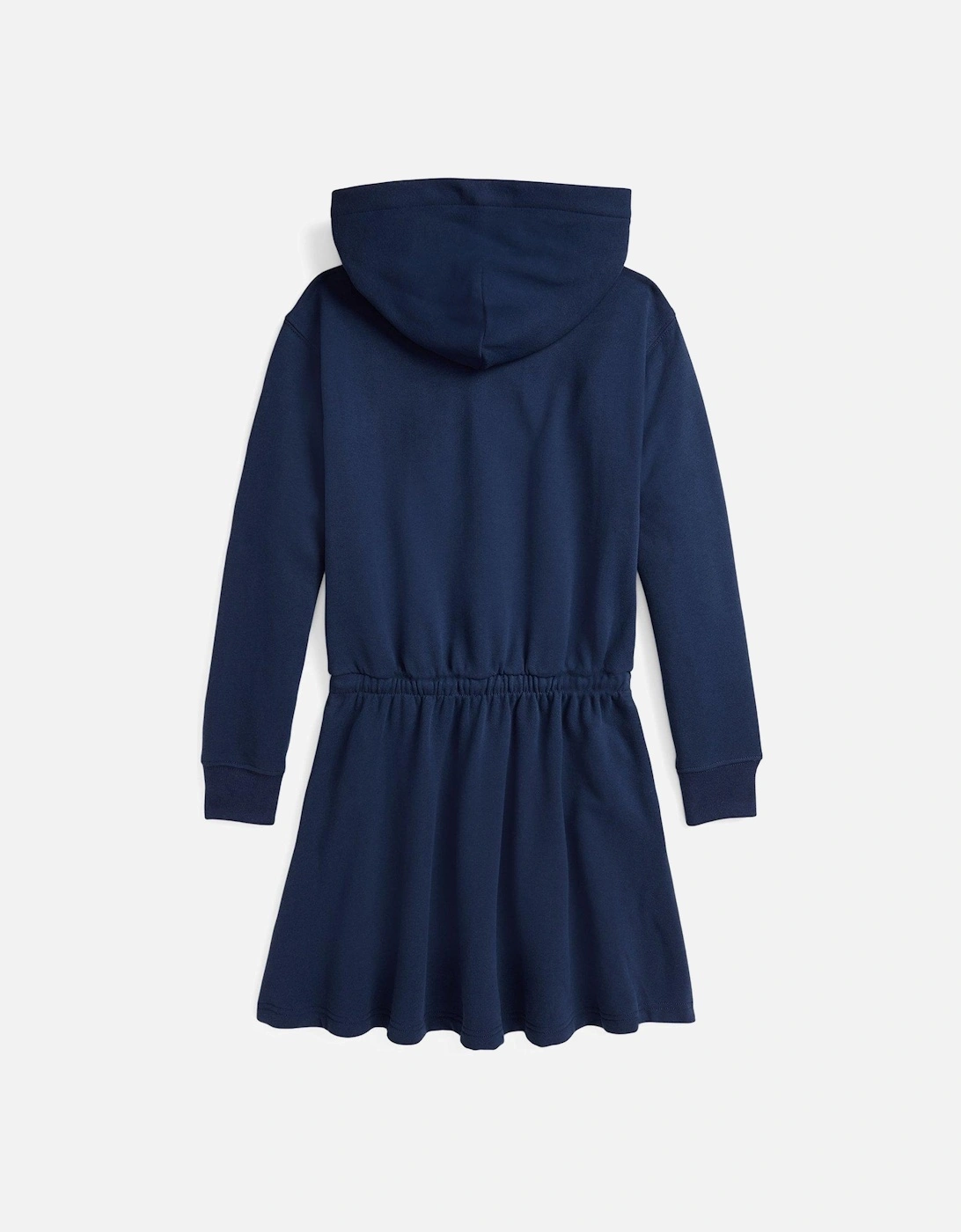 Girls Polo Sweat Dress - Navy