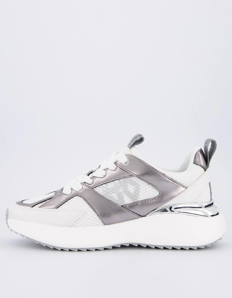 Zofi Lace Up Sneakers - White