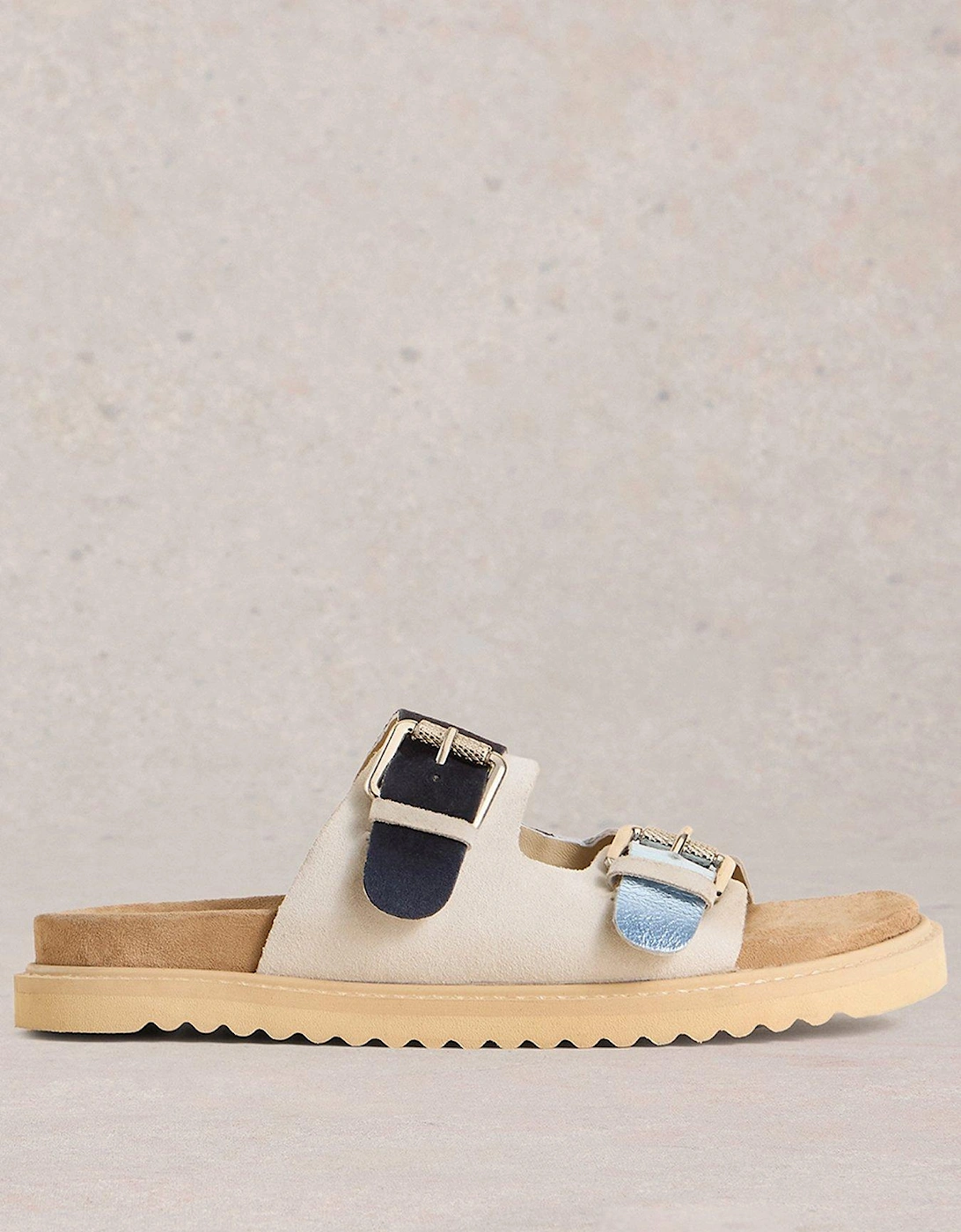 Patty Footbed Sandal - Blue, 2 of 1