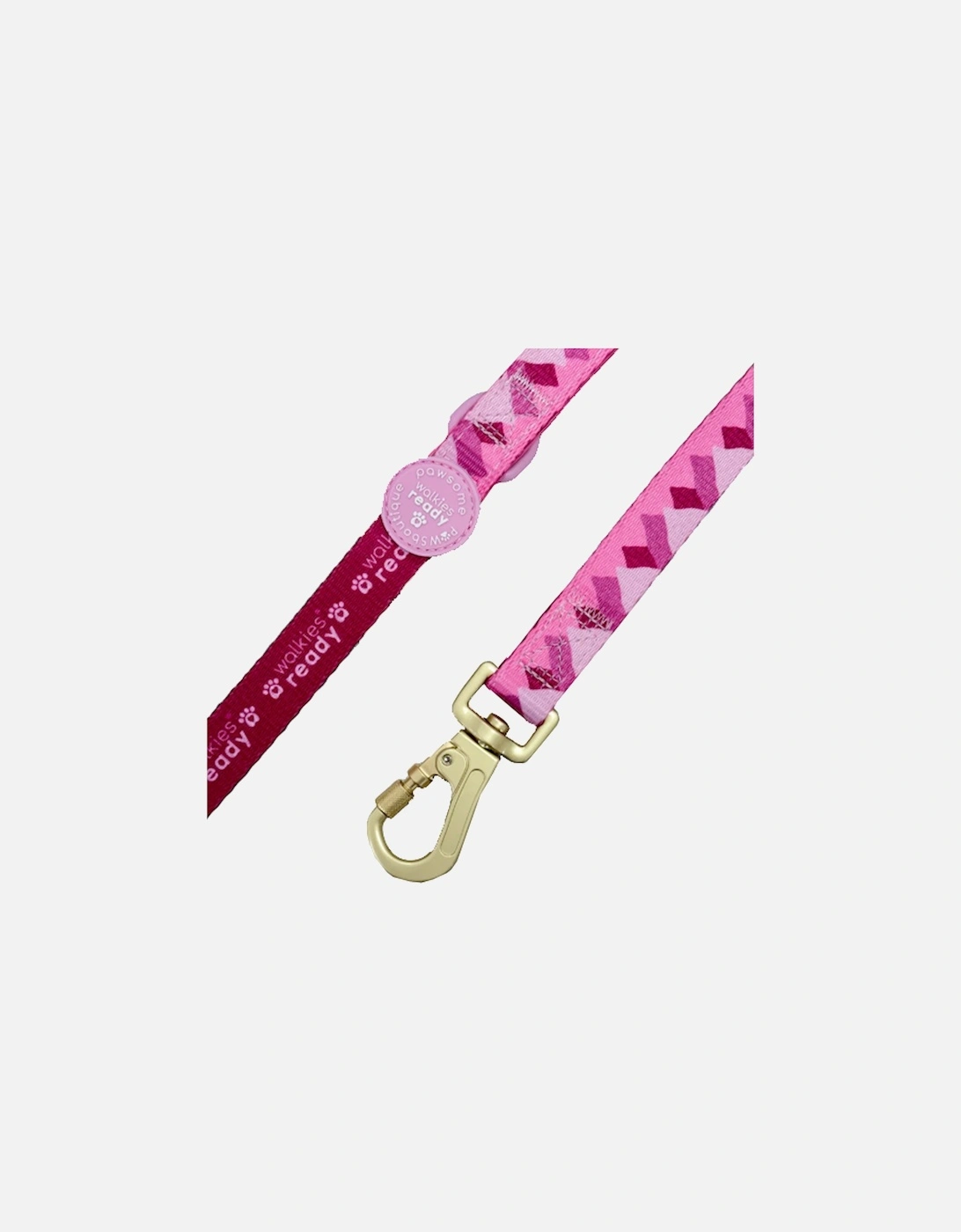 Walkies Ready Lead Raspberry Pink