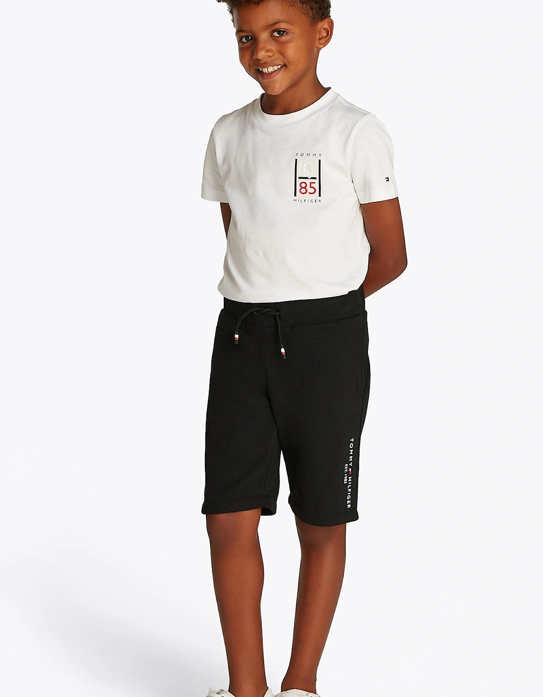 Boys Essential Sweatshort - Black, 6 of 5