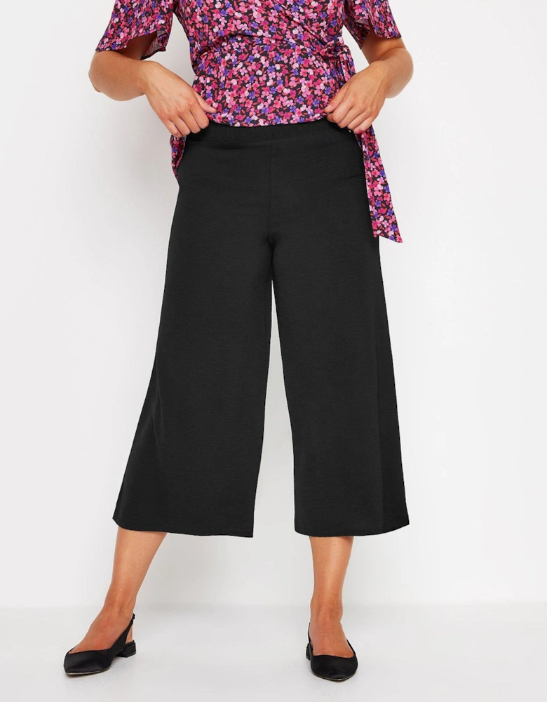 Crepe Soft Culotte - Black