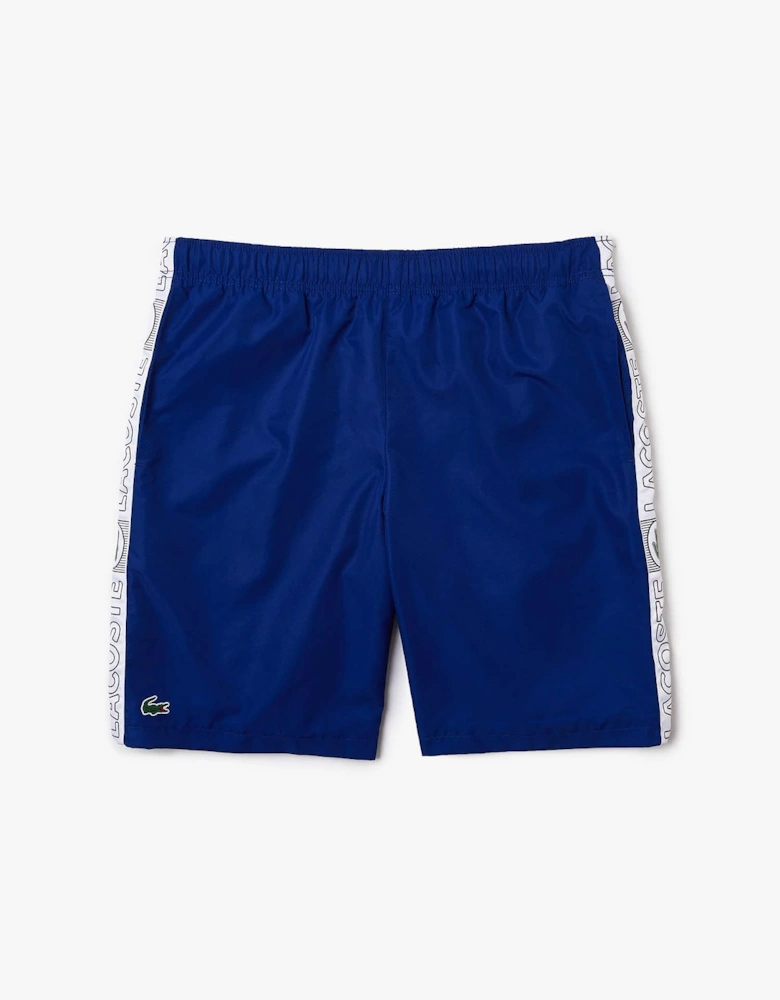 Branded Side Bands Shorts