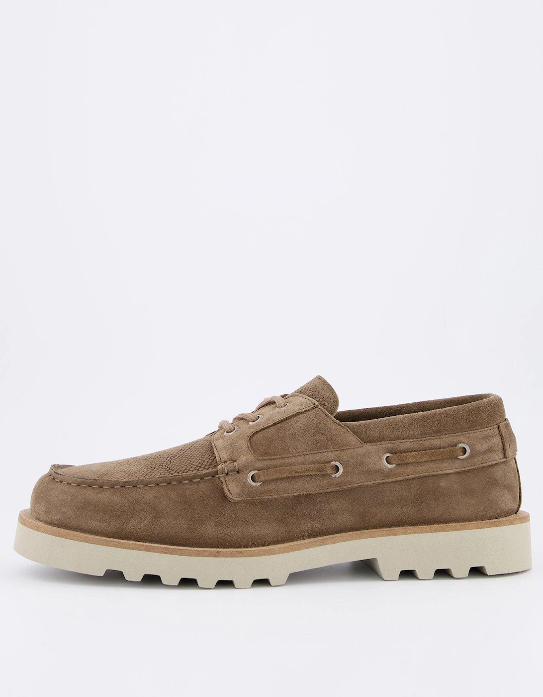 Men's Skiff Suede Lace Up Shoe - Grey, 7 of 6