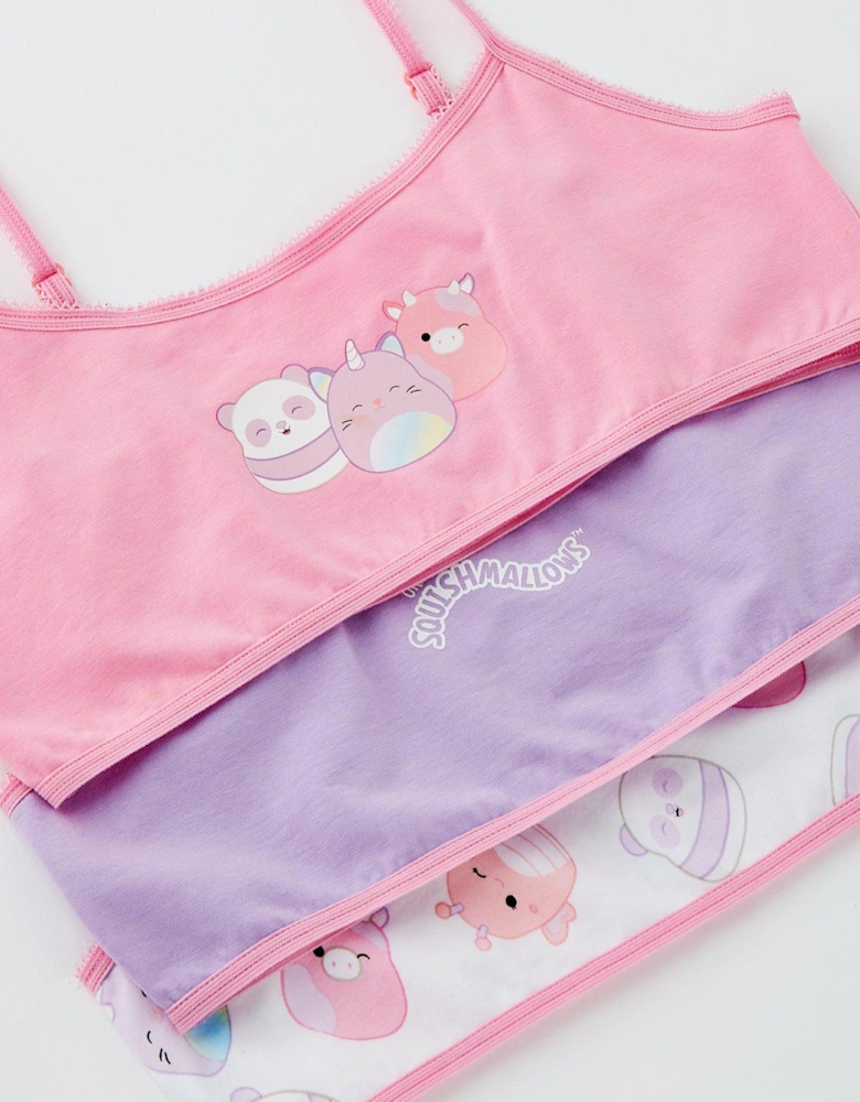 3 Pack Crop Tops - Multi