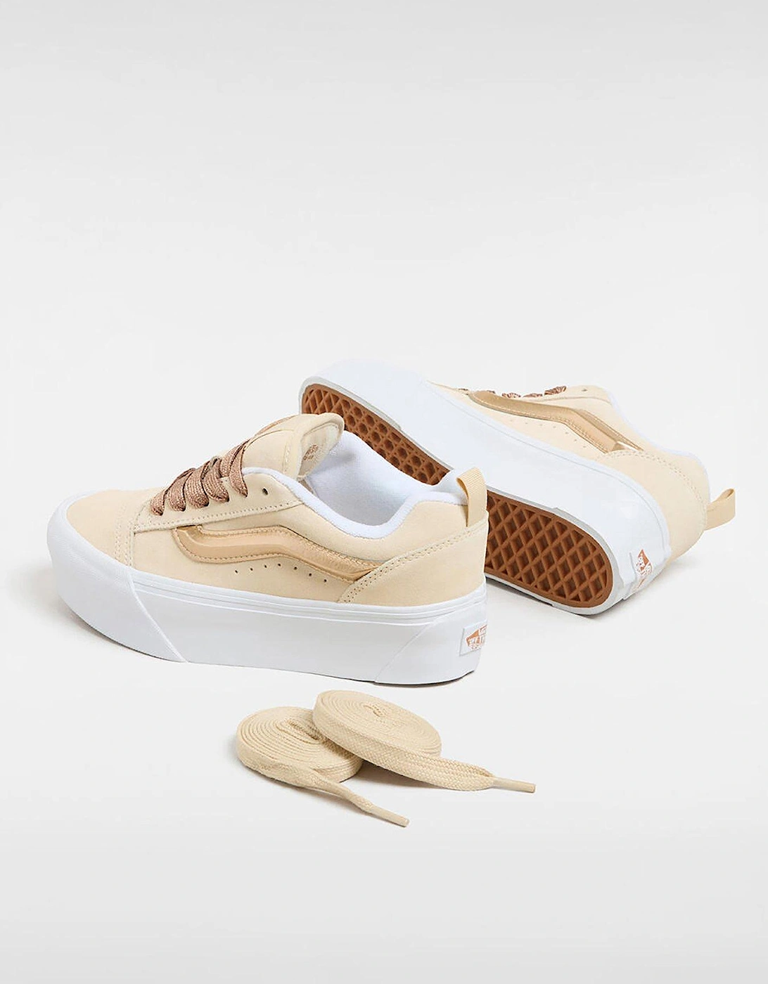 Women's Knu Stack Trainers - Gold