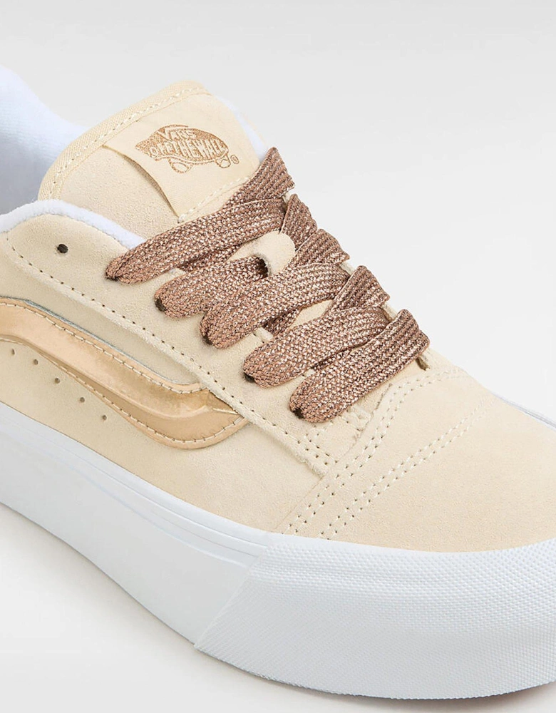 Women's Knu Stack Trainers - Gold