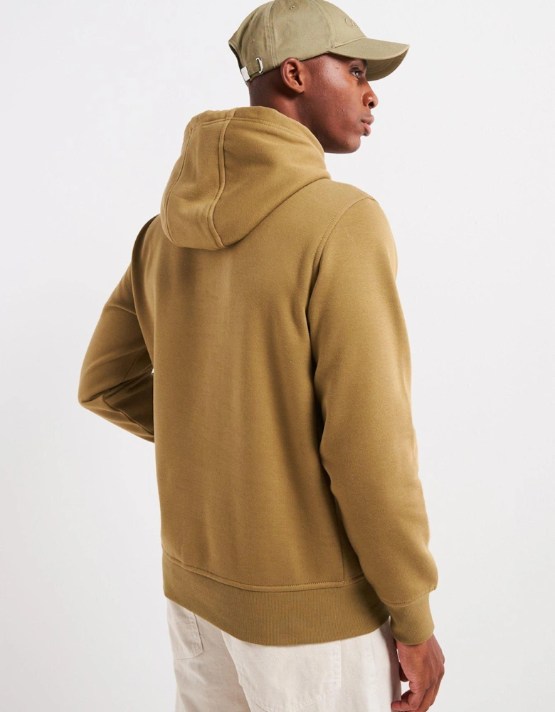 Minimal Logo Hoodie - Green