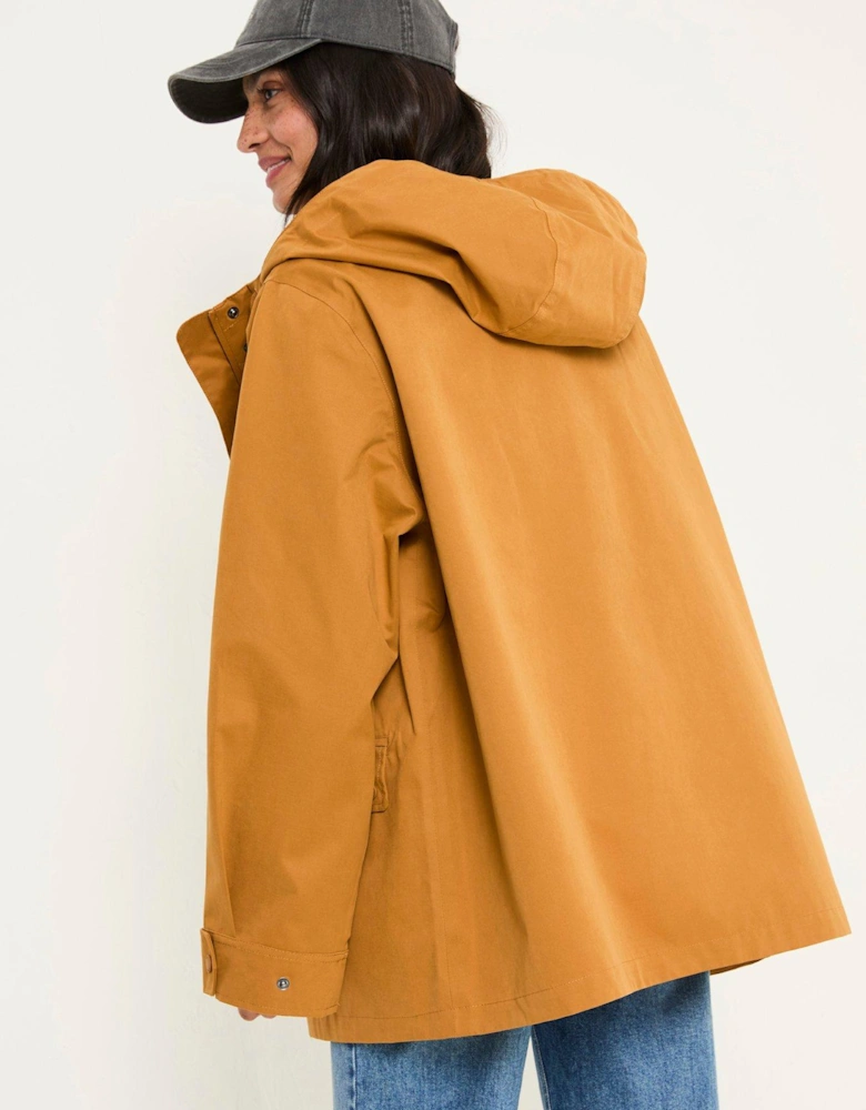 Tan Waterproof Coat - Brown