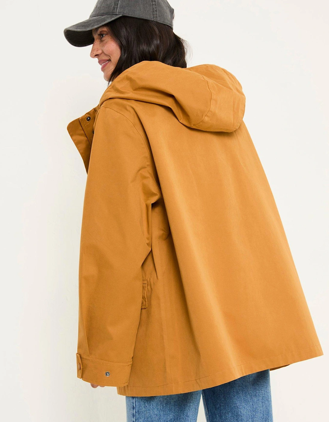 Tan Waterproof Coat - Brown