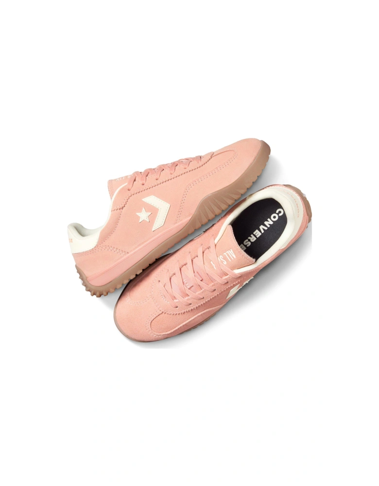 Womens Run Star Trainer Suede Ox - Pink