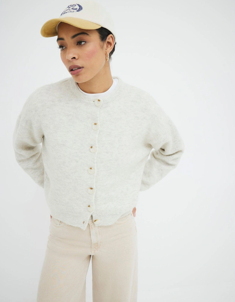 Oversized Cardigan - Beige