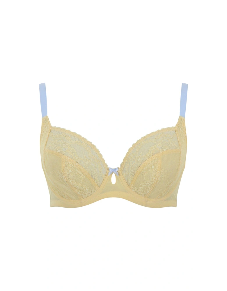 Alexis Low Front Balcony Bra - Lemon