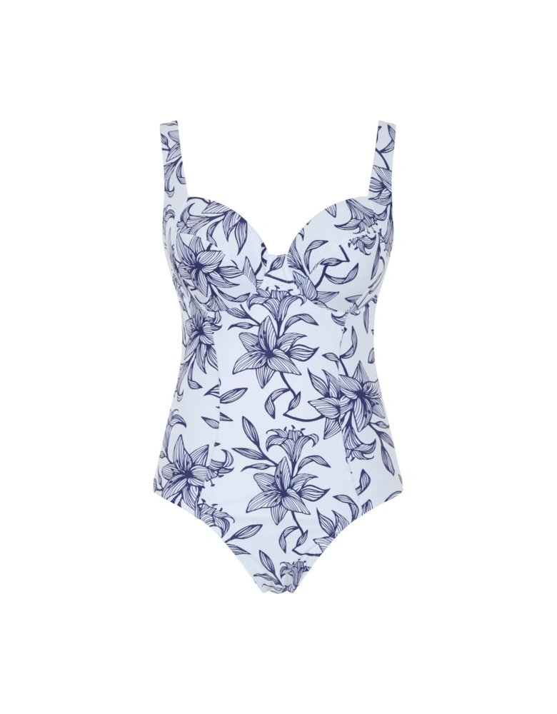 Paloma Balcony Swimsuit - Capri Print