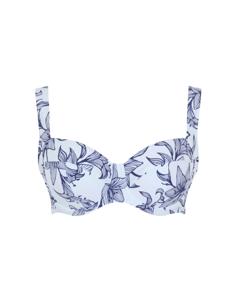 Olivia Full Cup Bikini -Capri Print