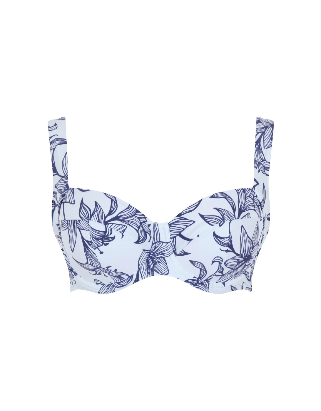 Olivia Full Cup Bikini -Capri Print