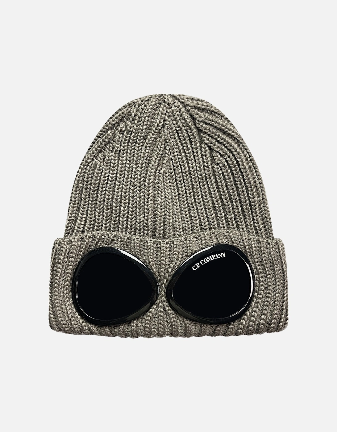 Wool Goggle Beanie Walnut Beige, 2 of 1