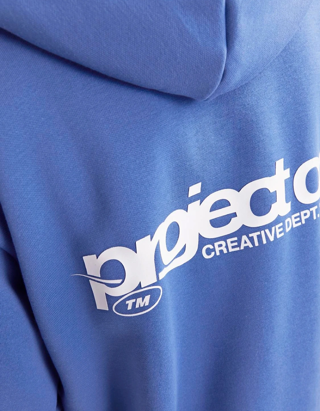 Core Union Print Hooded Sweat Beaucoup Blue