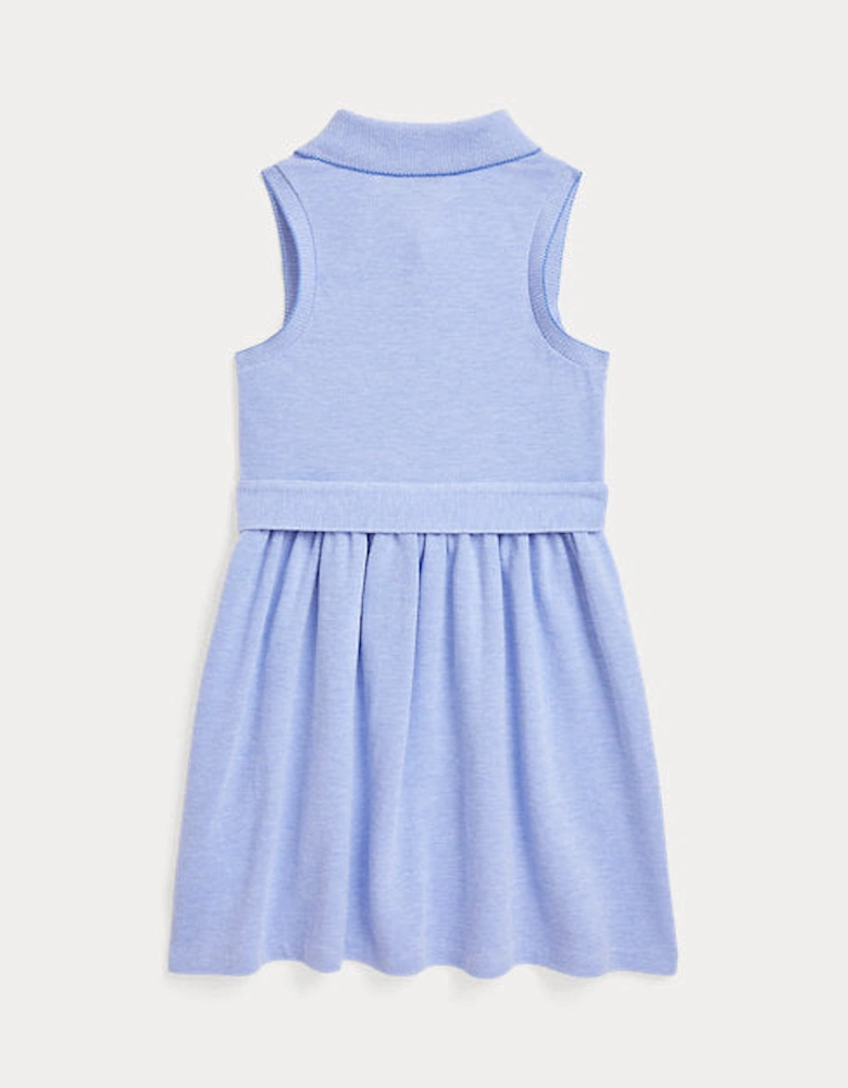 GIRLS OXFORD BLUE POLO DRESS 966714