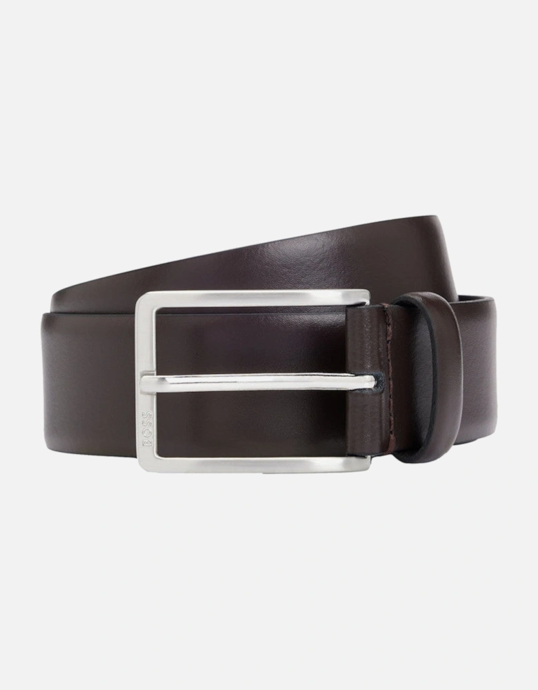 BOSS Black Erman-L_Sz35 Belt A2-24 205 Dark Brown