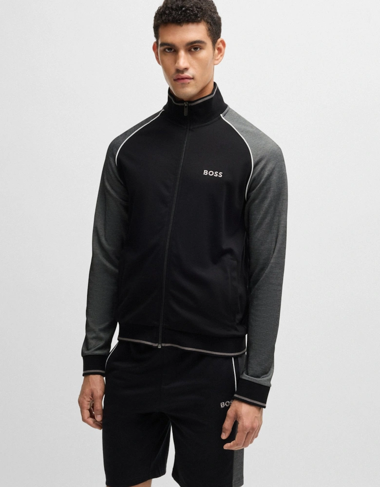 BOSS Black Tracksuit Jacket 001 Black