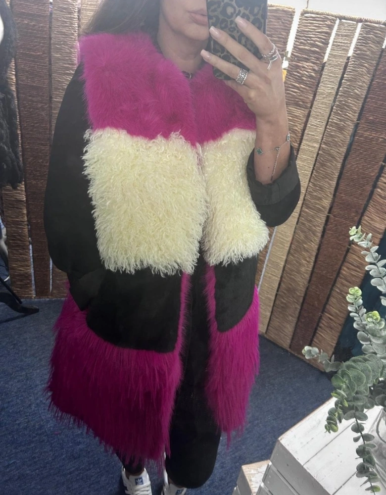 Bamboo Lyocell Faux Fur Gilet