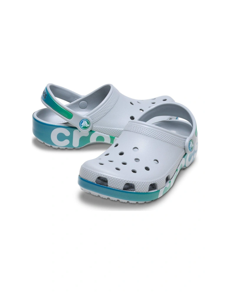 Kids Classic Reflector Clog - Multi