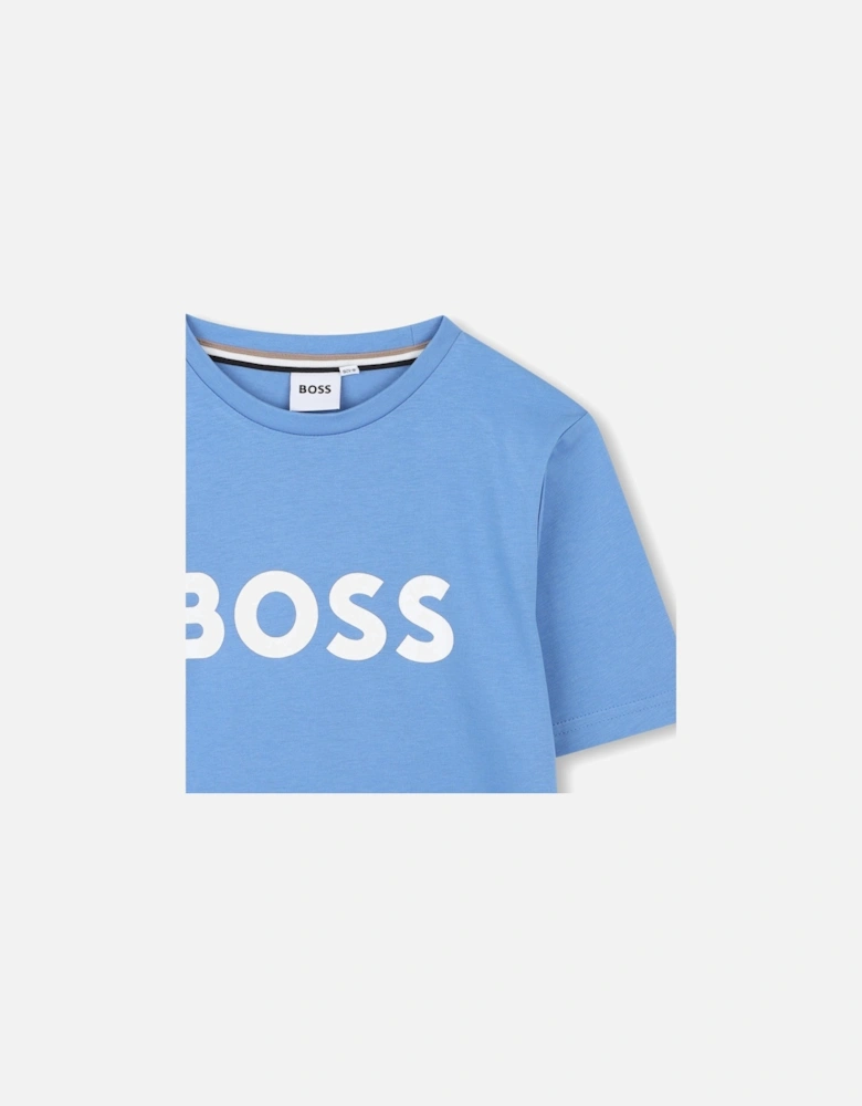 Boys Blue Logo T-Shirt