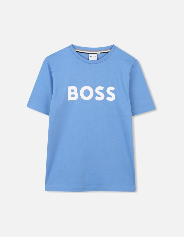 Boys Blue Logo T-Shirt