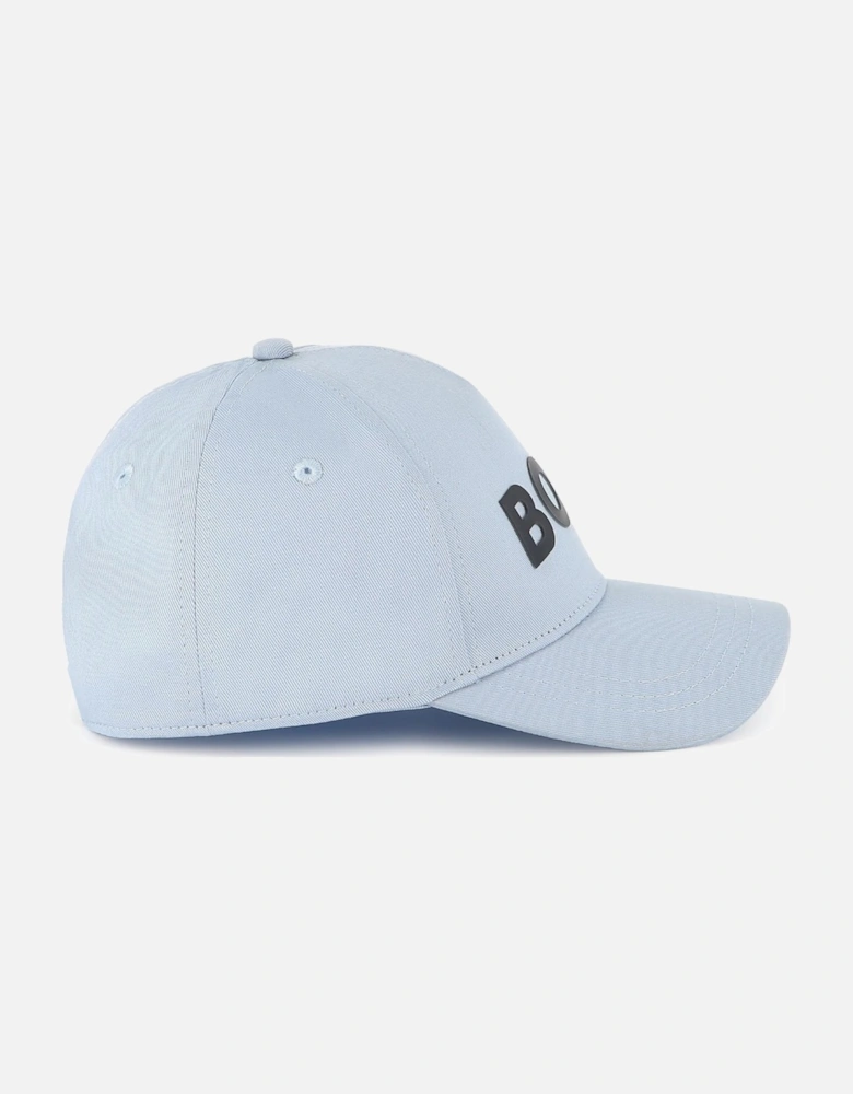 Boys Pale Blue Logo Cap