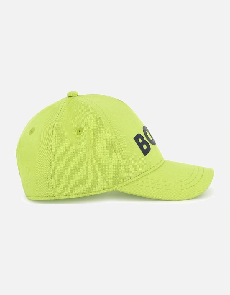 Boys Lime Green Logo Cap