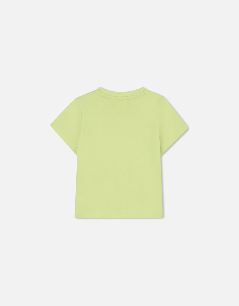 Boys Lime Green Logo T-Shirt