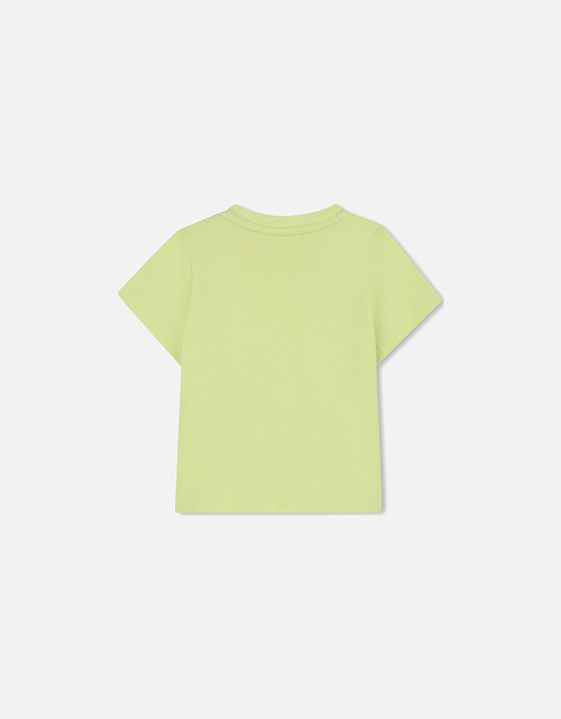 Boys Lime Green Logo T-Shirt