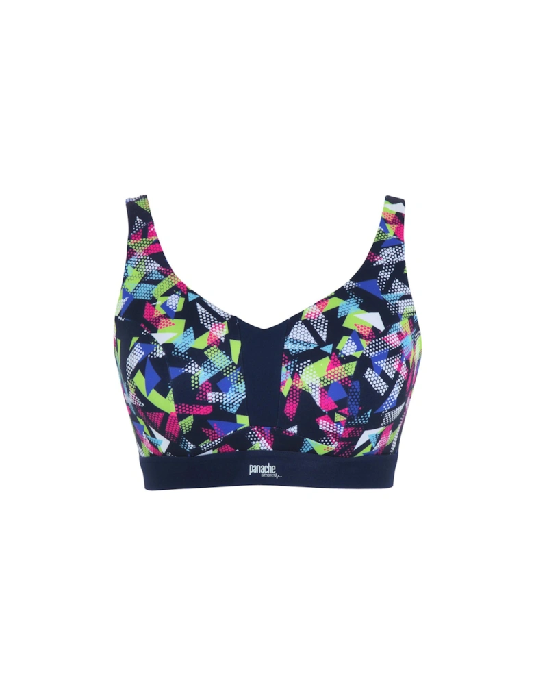 Ultra Perform Non Padded Wired Sports Bra - Graphic Print