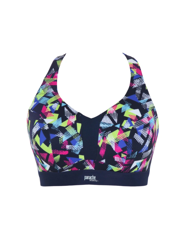 Ultra Perform Non Padded Wired Sports Bra - Graphic Print