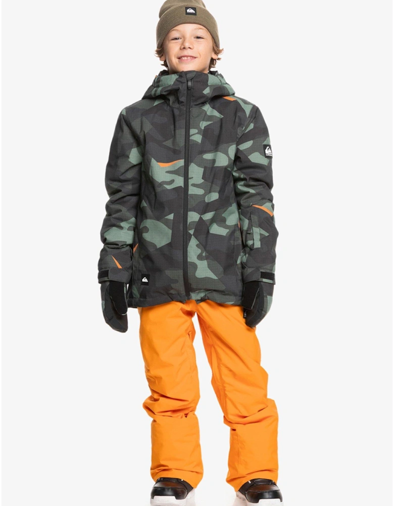 Boys' Mission Printed Ski Jacket - Camo