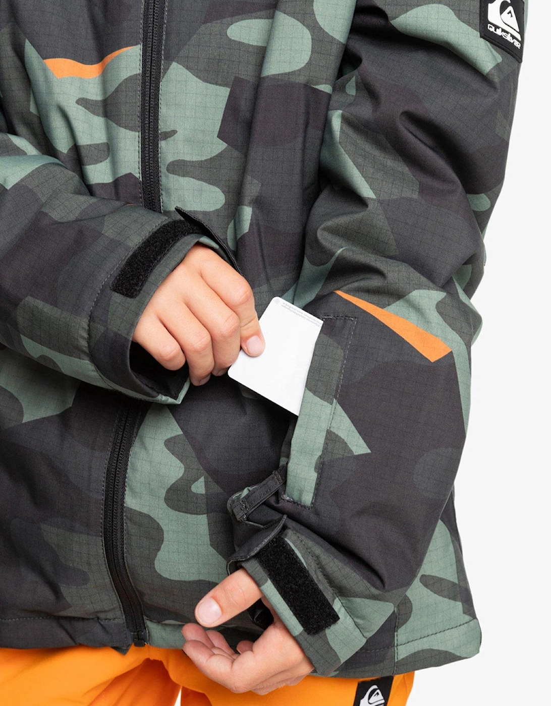 Boys' Mission Printed Ski Jacket - Camo