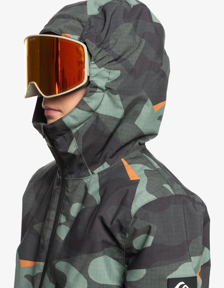 Boys' Mission Printed Ski Jacket - Camo