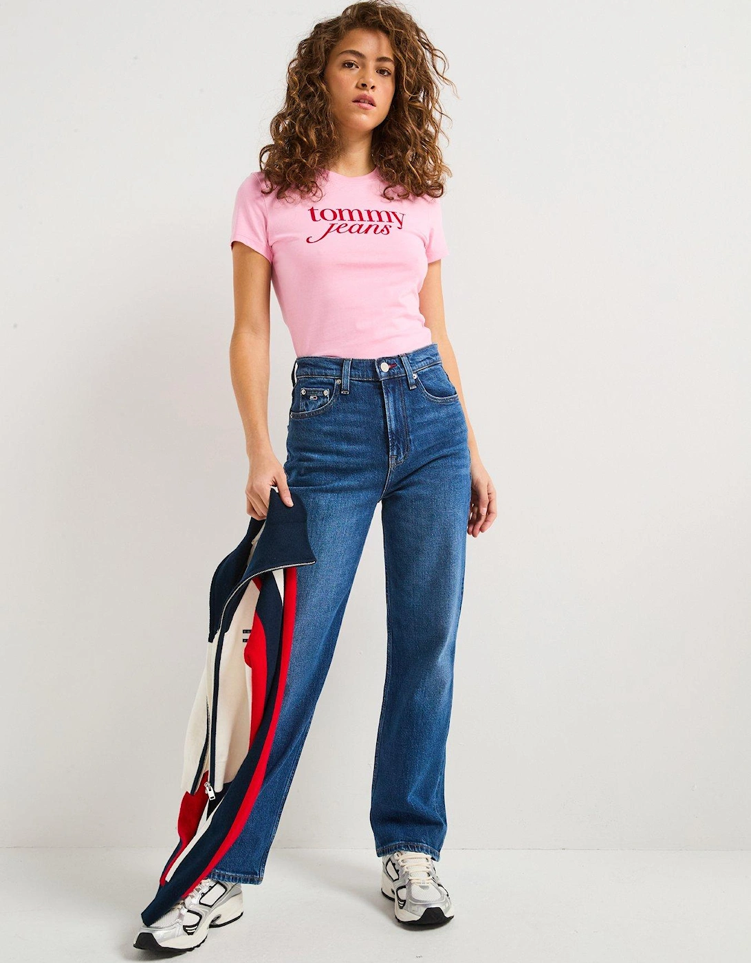 Slim Logo T-Shirt - Pink