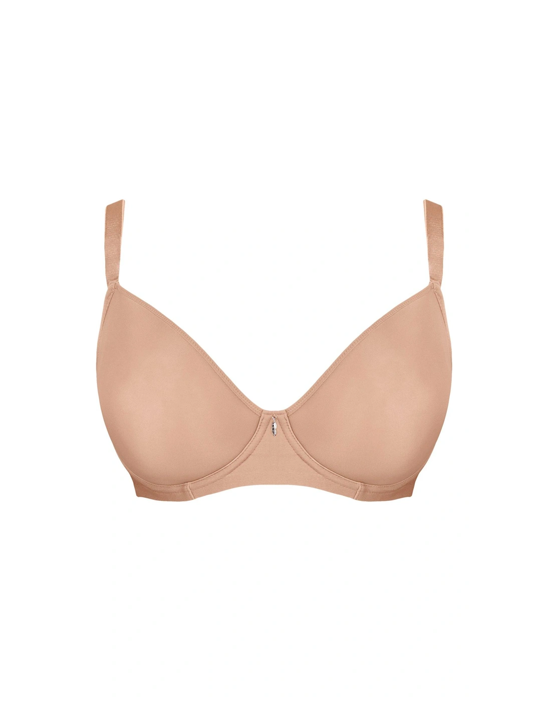 Smoothie Spacer T-Shirt Plunge Bra - Latte