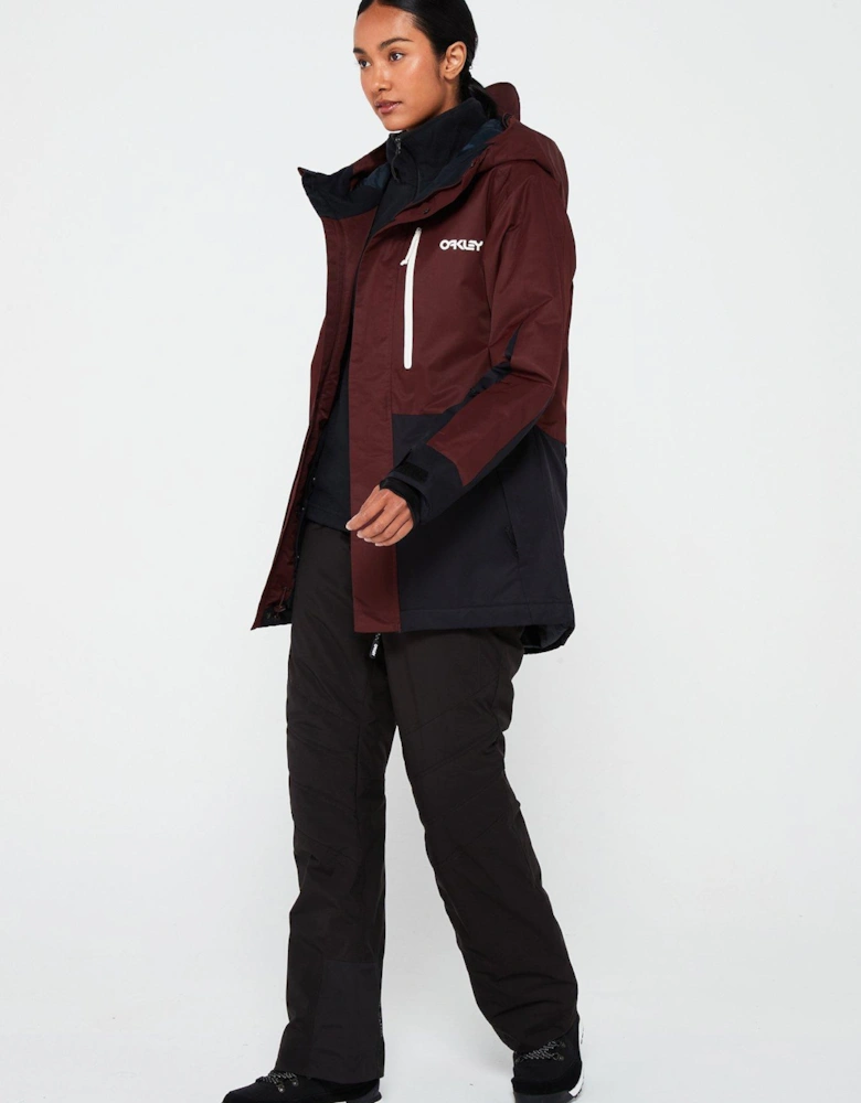 Women's TNP TBT Insulated Ski Jacket - Burgundy