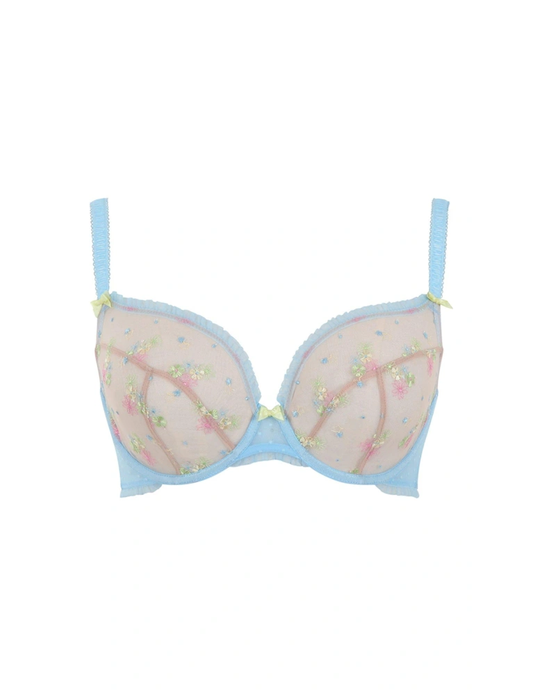 Astrid Plunge Bra - Pale Blue