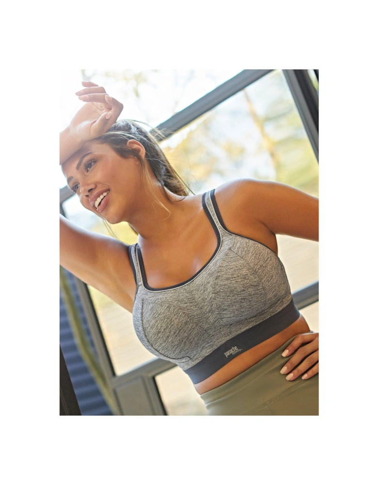 Boundless Non Wired Sport Bra - Charcoal Marl