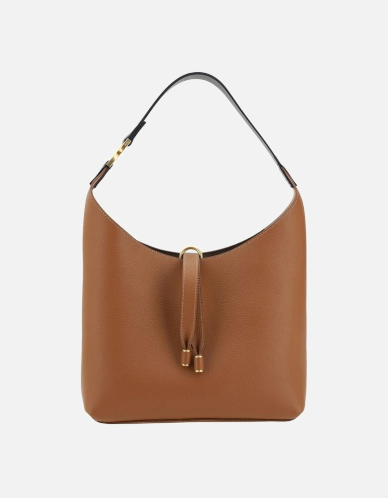 Marcie Leather Shoulder Bag With Tassel Detailing Women - Brown