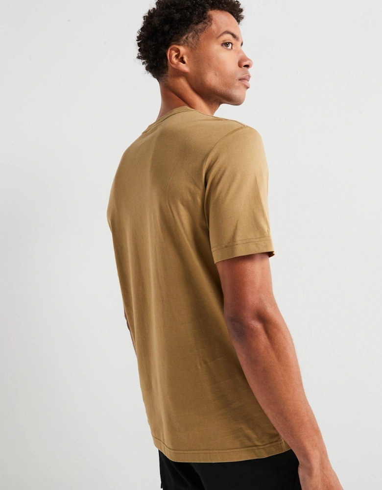 Linear Minimal Logo T-Shirt - Green