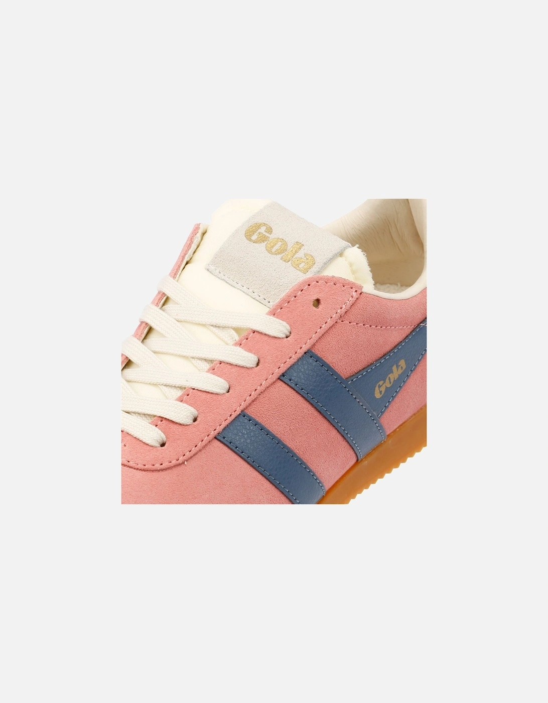 Elan Suede Women's Coral Pink/Blue Trainers