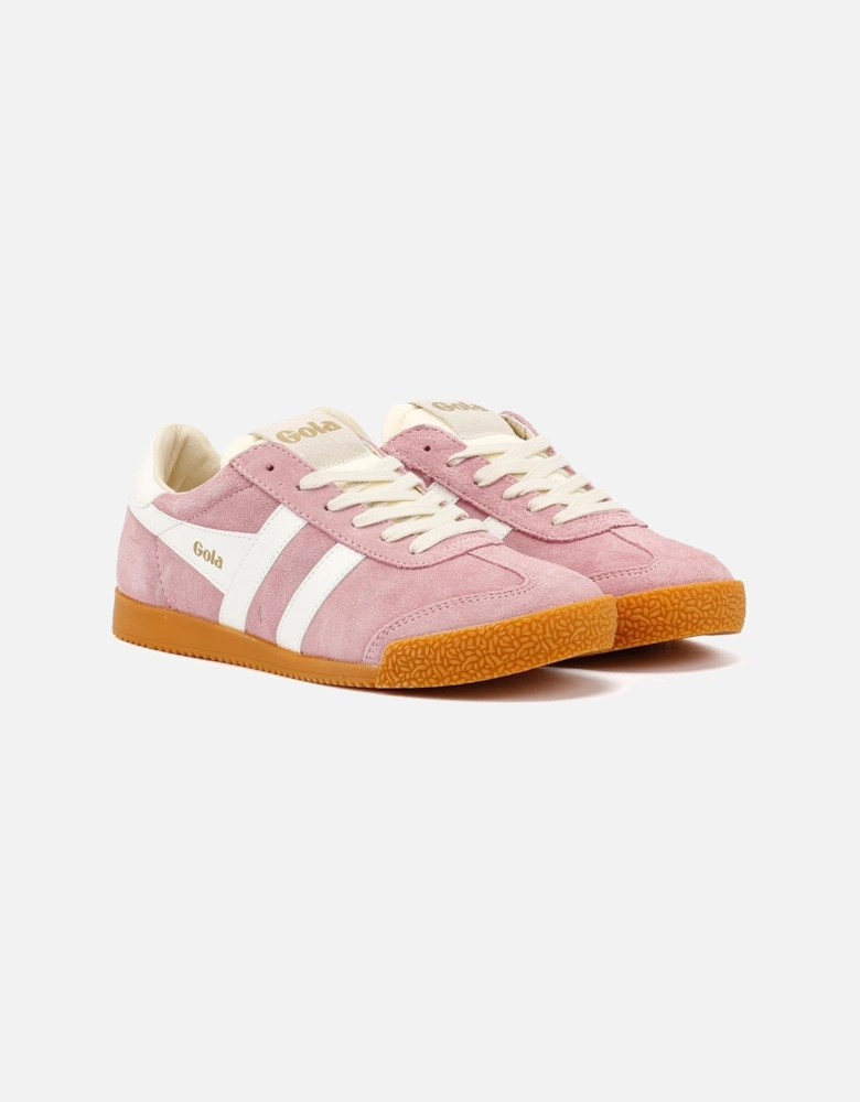 Elan Suede Women's Pink/White Trainers