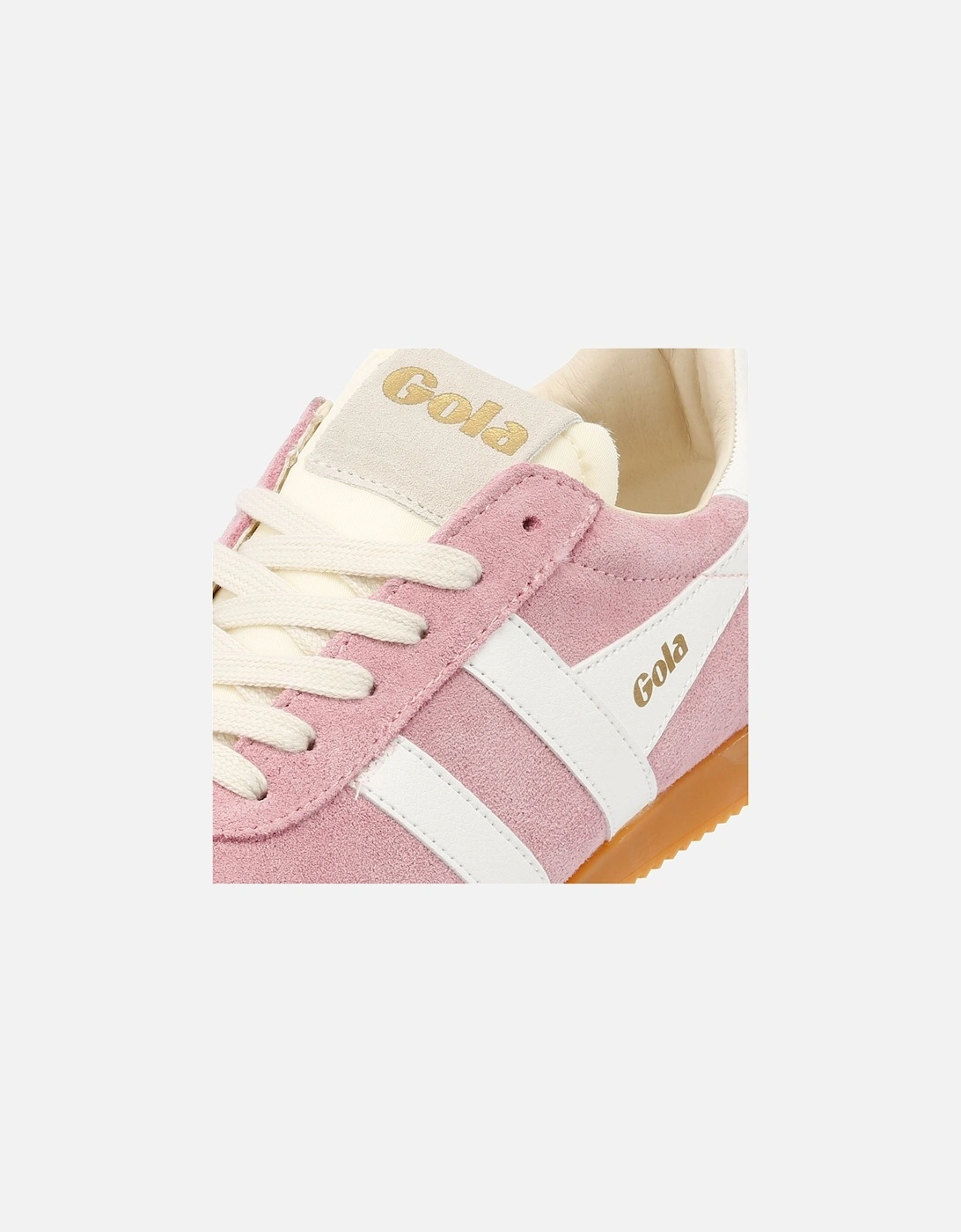 Elan Suede Women's Pink/White Trainers