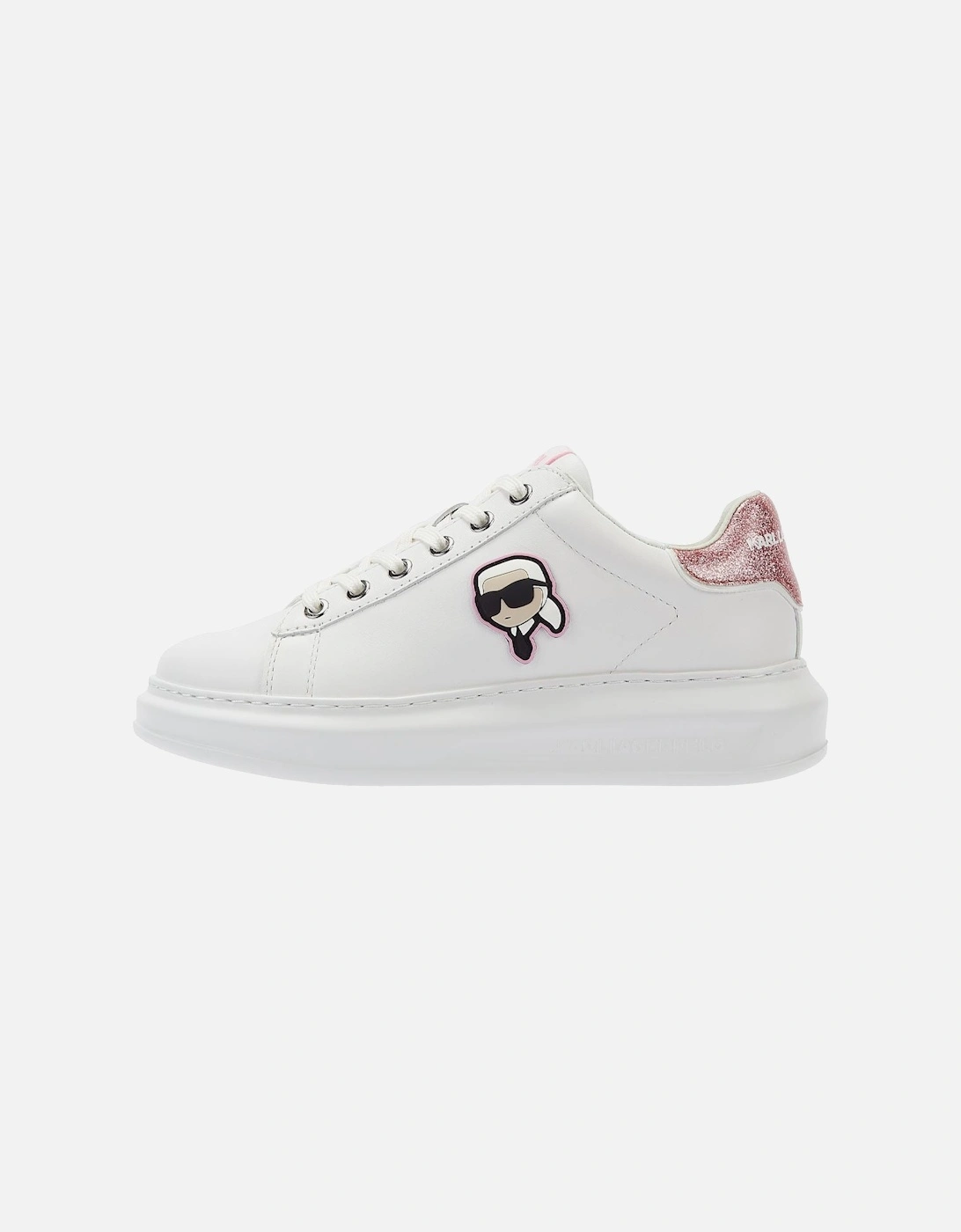 Kapri NFT LO Lace Women's White/Pink Trainers